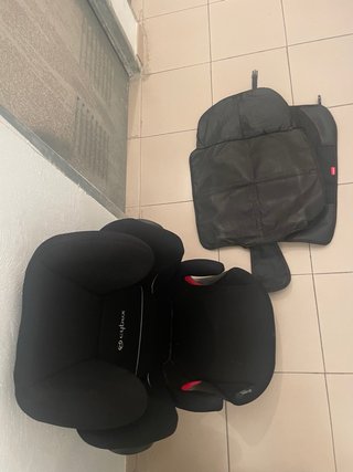 Dos Sillas Cybex 2/3 Isofix Negras