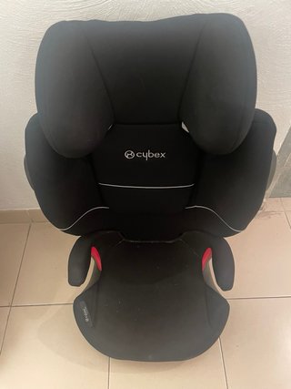 Dos Sillas Cybex 2/3 Isofix Negras
