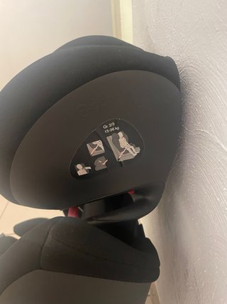 Dos Sillas Cybex 2/3 Isofix Negras