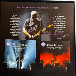 David Gilmour - The Night's Embrace 4LP + 2CD