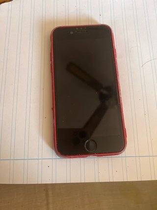 iPhone 7 Nero/Rosso