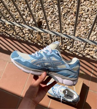 Asics NYC Gel Zapatillas Deportivas Azul/Blanco