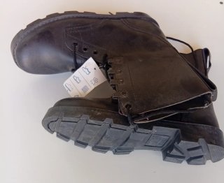 Botas de cuero negrastallas,35-36,38,39-40,45