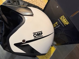 Casco OMP Star Talla L Blanco