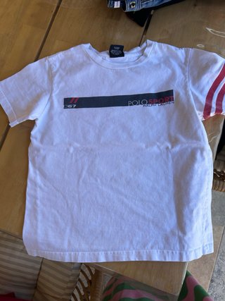Lote 4 Camisetas Niños 6-7 Ralph Lauren