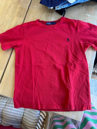 Lote 4 Camisetas Niños 6-7 Ralph Lauren