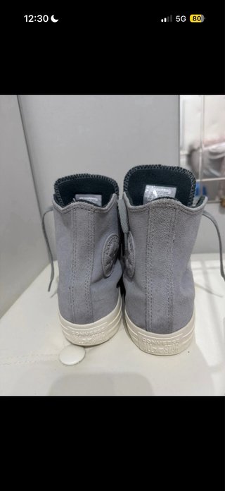 Zapatillas Converse Altas Grises