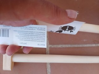 Tumbona Playa Madera Natural H45cm