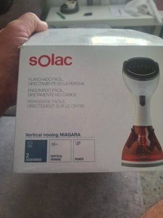 Plancha de vapor portátil