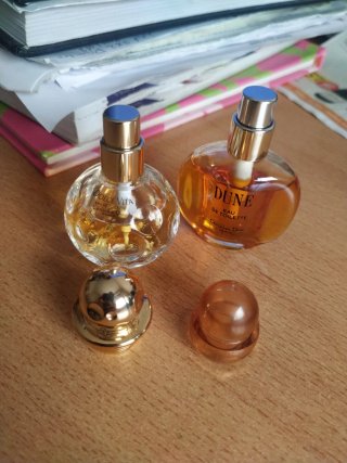Miniaturas Perfume Dior Dune y Dolce Vita