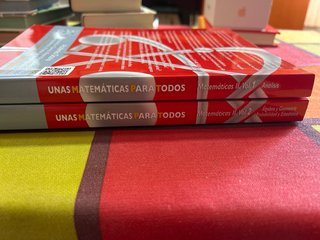Libros unas matematicas para todos vol. 1 y 2