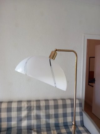 Lámpara Techo y de pie vintage dorada