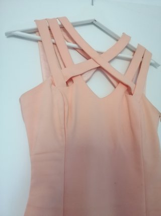 Vestido corto entallado Mango