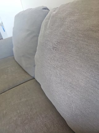 Sofá de 2 plazas gris