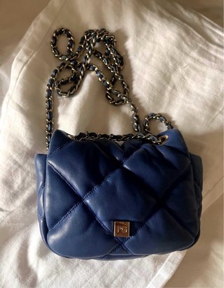 Bolso PH vintage azul pieza de coleccionista ..!!