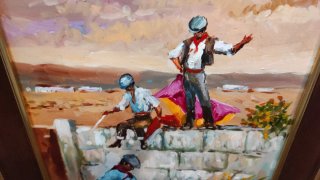 Cuadro Oleo Taurino López Canito