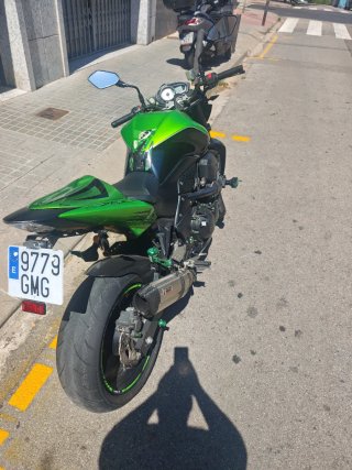 Kawasaki Z750 2008 Verde