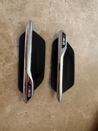 Embellecedores BMW M2 Cromados válido para serie 2