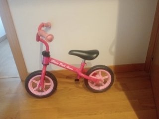 Bicicleta sin pedales Chicco Pink Arrow