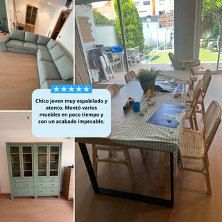 MONTAJE DE MUEBLES EN EL GARRAF Y ALREDEDORES