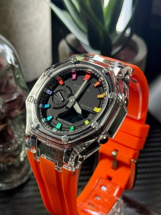 Reloj G-Shock Amarillo Transparente