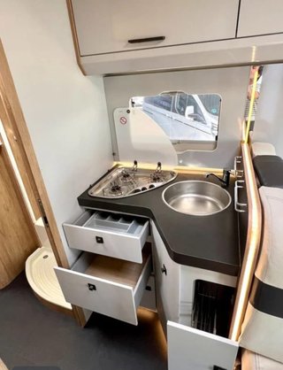 Autocaravana IntegralRoller Team 2020 Camas gemela