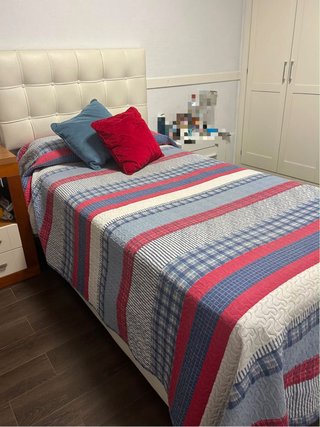 Cama con canapé, colchón y cabecero