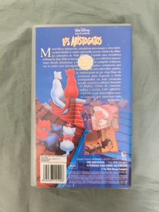 Película VHS Los Aristogatos (Disney Clásicos)