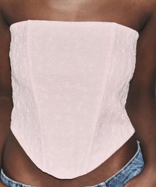 Top Corsetero Zara Rosa