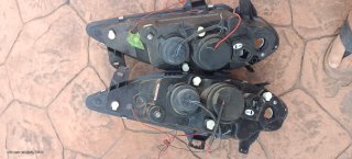 Faros Ojos de Ángel Renault Megane 2002