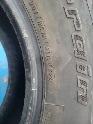 Neumático BFG 315/70R17 121/118S