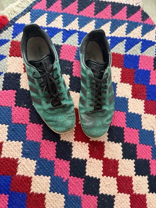 Zapatillas Adidas Verdes y Negras