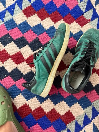 Zapatillas Adidas Verdes y Negras