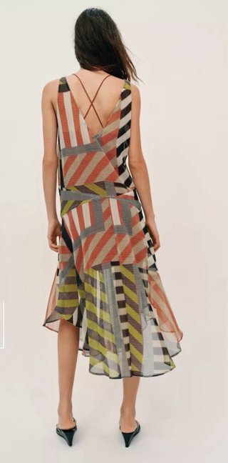 Vestido Zara multicolor talla S