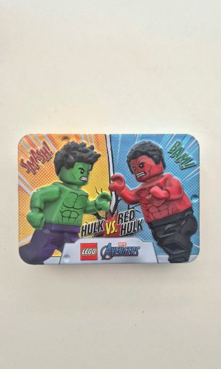 Caja Lego Avengers Hulk vs Red Hulk
