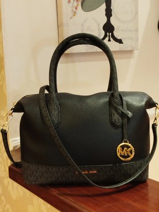 Borsa Michael Kors Nera e Oro