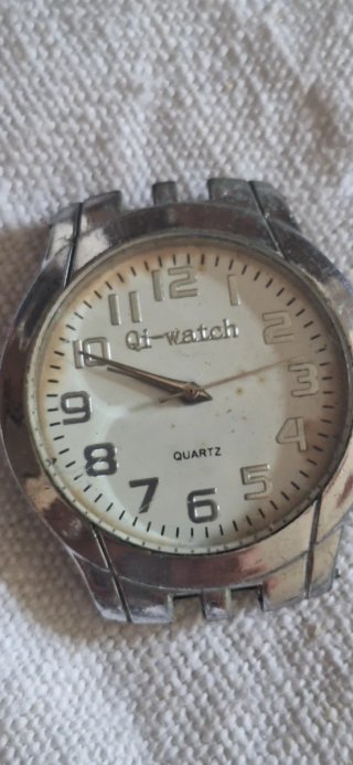 N.2 Orologi Qi-watch Vintage Argento Bianco