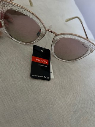 Gafas de sol PKADA doradas y rosas