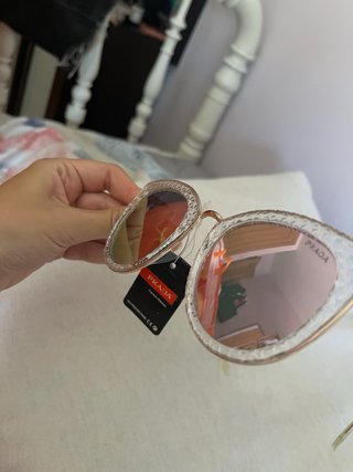 Gafas de sol PKADA doradas y rosas
