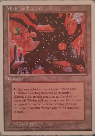Magic Mishra's Factory 4a Ed.