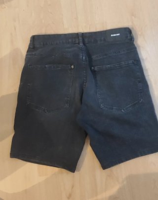 Pantalones vaqueros negros Bershka Talla M