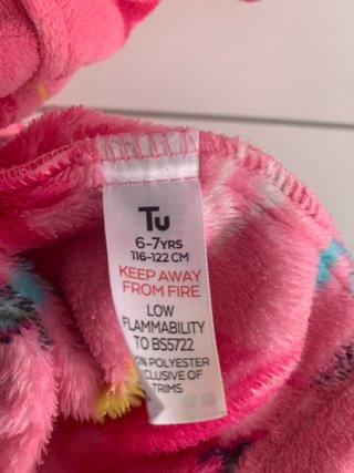Bata infantil niña rosa Trolls