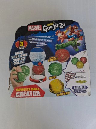 Goo Jit Zu Creador de Bolas de Apretar Marvel