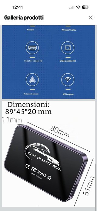 Carplay Android Auto Box Auto
