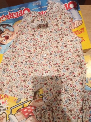 Conjunto niña floral