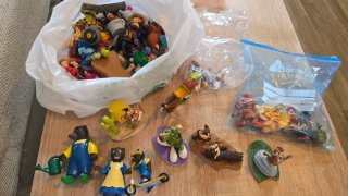GRAN Lote figuras Disney dibujos animados vintage