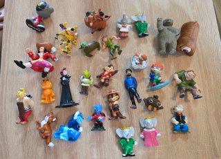 GRAN Lote figuras Disney dibujos animados vintage