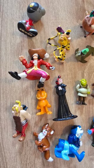GRAN Lote figuras Disney dibujos animados vintage