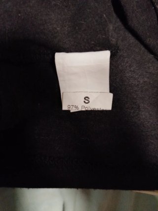 Top bandana negro