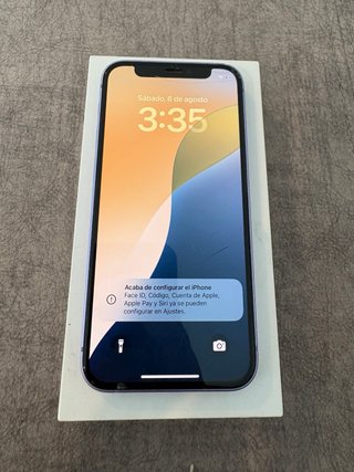 iPhone 12 mini 64 GB viola + scatola originale